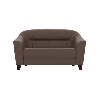 Райт Вуд (коричневая экокожа) Диван двухместный