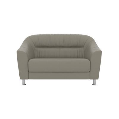 Райт (кварцево-серая экокожа) Диван двухместный