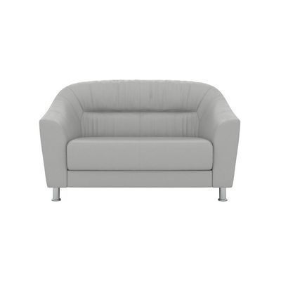 Райт (серая экокожа) Диван двухместный