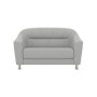 Райт (серая экокожа) Диван двухместный