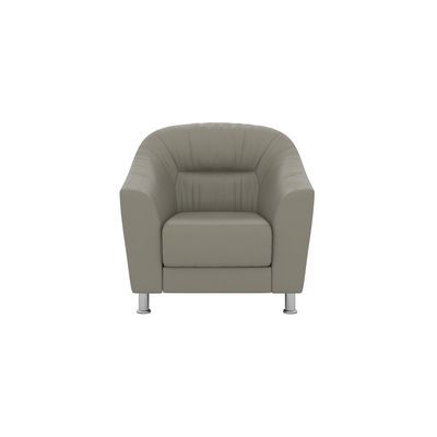 Райт (кварцево-серая экокожа) Кресло