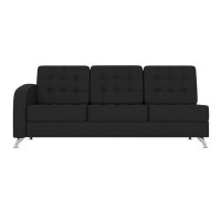 Рольф (черная экокожа) 3-е посадочное место, правое