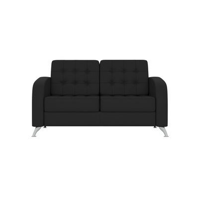 Рольф (черная экокожа) Диван двухместный