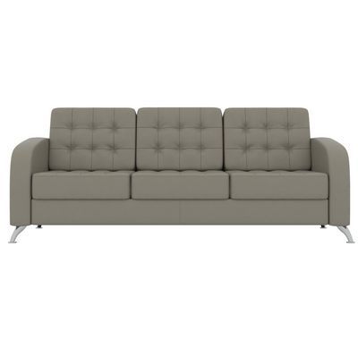 Рольф (серая экокожа) Диван трехместный