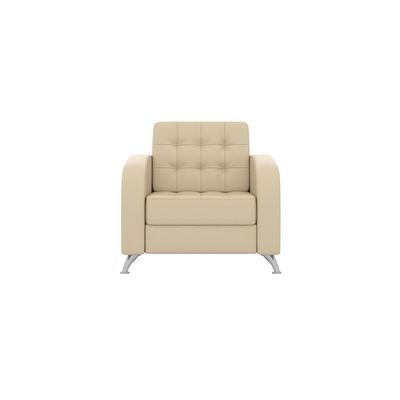 Рольф (бежевая экокожа) Кресло