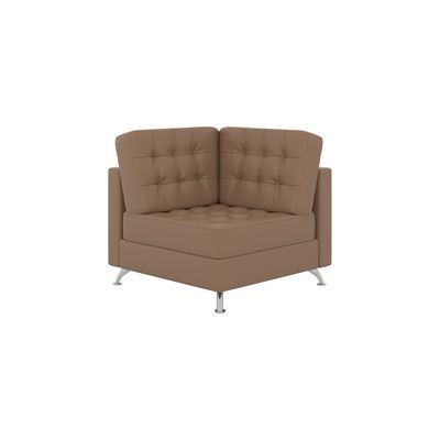 Рольф (коричневая экокожа) Угловая часть