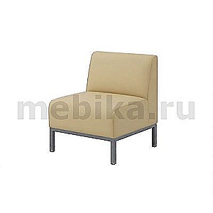 Сигма лайт Кр (Бежевая экокожа) Кресло