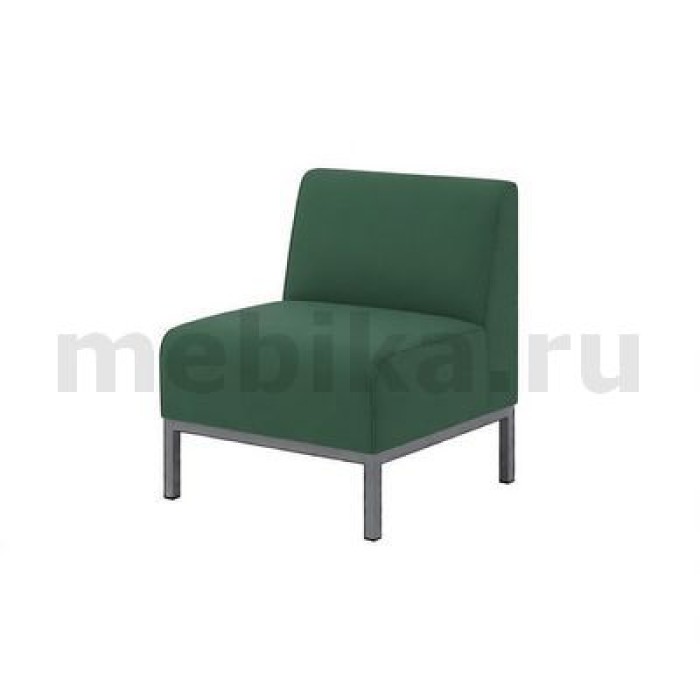 Сигма лайт Кр Кресло в зеленой экокоже
