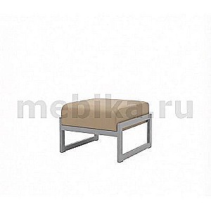 Сигма Пуф (Бежевая экокожа) Пуф