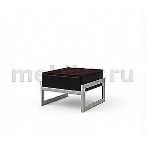 Сигма Ст (Черная экокожа) Столик