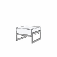 Сигма Ст (Черная экокожа) Столик