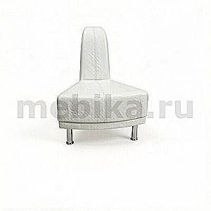 Снейк У 300 (Белая экокожа) Модуль угловой 
60 внешний