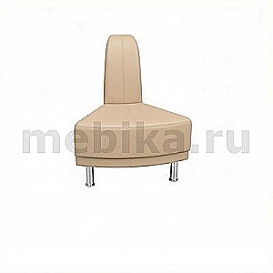Снейк У 300 (Бежевая экокожа) Модуль угловой 
60 внешний