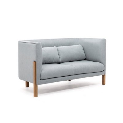 Tordino 2 Low (Серая ткань) Диван двухместный, низкая спинка