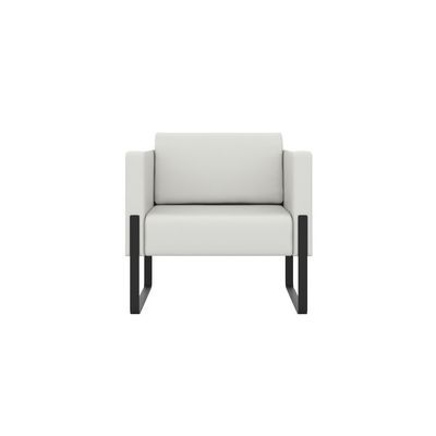 Тренд (белая экокожа) Кресло