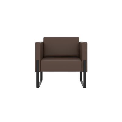 Тренд (коричневая экокожа) Кресло