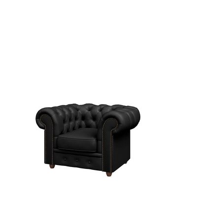 Tudor TUD36710001 (Экокожа черная) Кресло