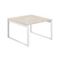 AG.1212.AR.72.WH (Акация Равелло/Белый) Стол для переговоров