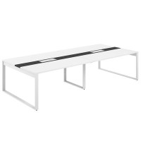 Allegro AG.2-3216.WH.72.WH.AN (Белый снег/Белый) Стол для переговоров