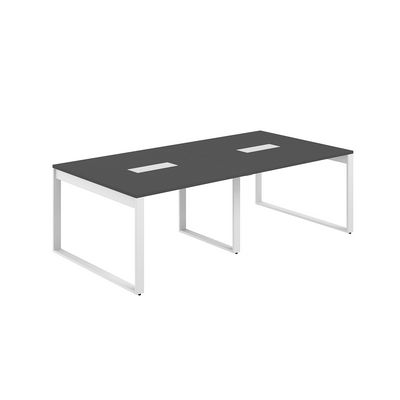 Allegro AG.2412.AN.72.WH (Антрацит/Белый) Стол для переговоров