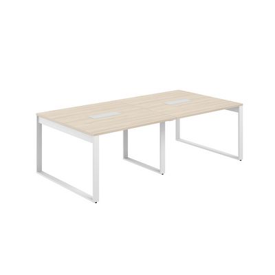 Allegro AG.2412.AR.72.WH (Акация Равелло/Белый) Стол для переговоров