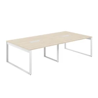 AG.2814.AR.72.WH (Акация Равелло/Белый) Стол для переговоров