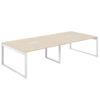 AG.3216.AR.72.WH (Акация Равелло/Белый) Стол для переговоров