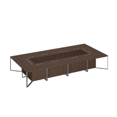 СП 121 ДГ ДГ ХР (Дуб гладстоун темный) Стол переговорный составной