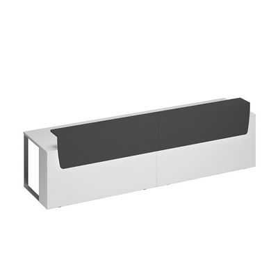 Speech Президиум СП 126 БП АР ХР (Белый премиум/Антрацит премиум) Стол президиум