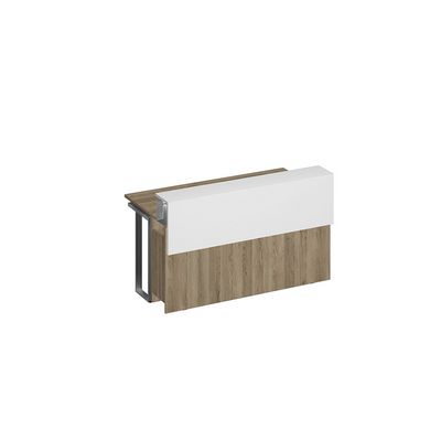 Speech Президиум СП 127 ДС БП ХР (Дуб гладстоун светлый/Белый премиум) Секция стола президиума