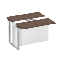 Speech СП 108 ДГ БП БП ХР (Дуб гладстоун темный/Белый премиум) Секция стола для переговоров промежуточная