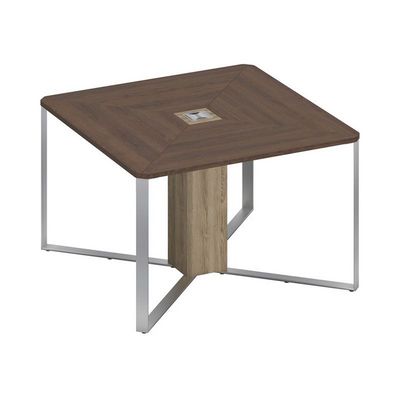 Speech СП 101 ДГ ДС ДС ХР (Дуб гладстоун темный/Дуб гладстоун светлый) Стол для переговоров 1-секционный