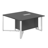 Spider SP.0103.AN.AN.WH (Антрацит/Белый) Модуль стола переговорного, боковой