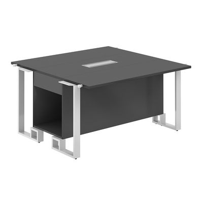 Spider SP.0104.AN.AN.WH (Антрацит/Белый) Модуль стола переговорного, центральный