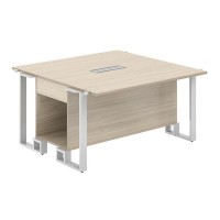 Spider SP.0104.AR.AR.WH (Акация равелло/Белый) Модуль стола переговорного, центральный