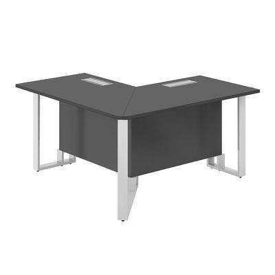 Spider SP.0115.AN.AN.WH (Антрацит/Белый) Модуль стола переговорного, угловой