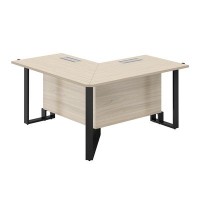 Spider SP.0115.AR.AR.AN (Акация равелло/Антрацит) Модуль стола переговорного, угловой