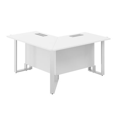 Spider SP.0115.WH.WH.WH (Белый снег/Белый) Модуль стола переговорного, угловой