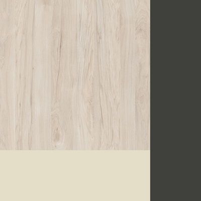 Steel Meet KM-PR.B.SP-11P (Денвер светлый/Ваниль/Антрацит) Стол переговорный П-образный