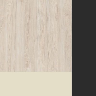 Steel Meet KM-PR.B.SP-07P (Денвер светлый/Ваниль/Черный) Стол переговорный П-образный