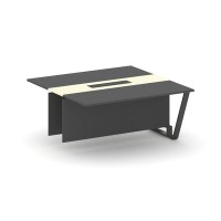 Steel Meet KM-PR.B.SPPW-16 (Антрацит/Ваниль/Антрацит) Проходной модуль L=1600