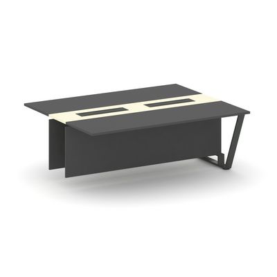 Steel Meet KM-PR.B.SPPW-20 (Антрацит/Ваниль/Антрацит) Проходной модуль L=2000