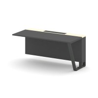 Steel Meet KM-PR.B.SPZO-16(R) (Антрацит/Ваниль/Антрацит) Завершающий модуль