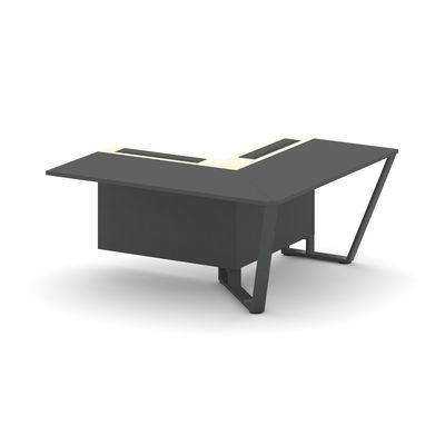 Steel Meet KM-PR.B.SPZOU-16(R) (Антрацит/Ваниль/Антрацит) Завершающий угловой модуль правый