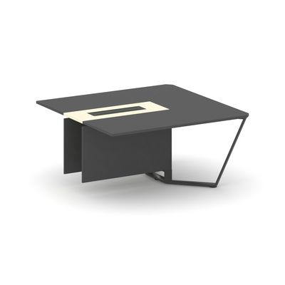 Steel Meet KM-PR.B.SPZW-16 (Антрацит/Ваниль/Антрацит) Завершающий модуль L=1600