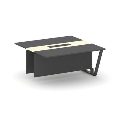 Steel Meet KMK-PR.B.SPPW-16 (Антрацит/Ваниль/Антрацит) Проходной модуль L=1600