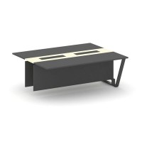 Steel Meet KMK-PR.B.SPPW-20 (Антрацит/Ваниль/Антрацит) Проходной модуль L=2000