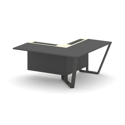 Steel Meet KMK-PR.B.SPZOU-16(R) (Антрацит/Ваниль/Антрацит) Завершающий угловой модуль правый