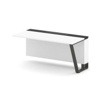 Steel Meet KM-PR.B.SPZO-16(R) (Белый бриллиант/Графит/Антрацит) Завершающий модуль