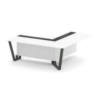 Steel Meet KMK-PR.B.SPPOU-20(R) (Белый бриллиант/Графит/Антрацит) Проходной угловой модуль правый